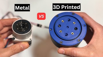 Harmonic Drive 3D Printed - For NEMA17 stepper motor - Metal vs 3D printed - 30:1 reduction