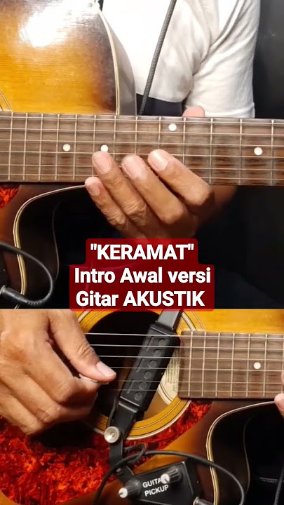 Intro Awal Lagu KERAMAT Rhoma Irama ‼️Versi Gitar AKUSTIK mirip KASET ORI