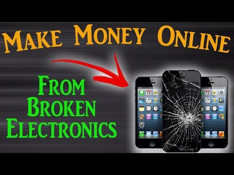 can you make money from broken electronics