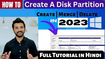 How to Create Partition in Windows 10 & Windows 11 in 2025 | Create disk Partition  #windowstips