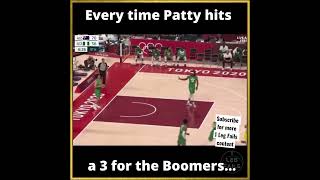 Patty Mills For Another Boomers Triple