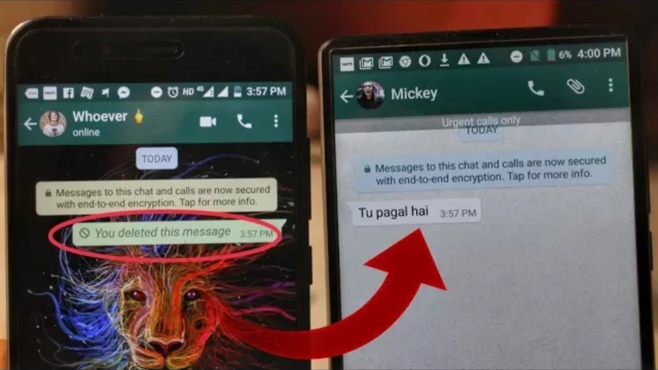 HOW TO READ RECALLED || DELETED Whatsapp Messages ! NEW whatsapp Hacking Tricks 2018  Hindi