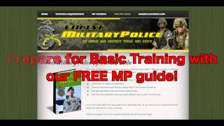 Free Military Police Basic Training Guide!