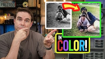 Photoshop Colorize Black and White Photos with AI