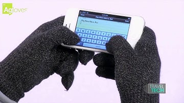 AGLOVES TOUCHSCREEN GLOVES - TravelTechTV Review