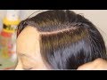 The MOST detailed glueless lace closure sew in EVER ! How to prevent your closure from sliding back