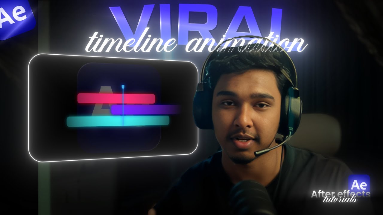 Make Viral  Animation timeline II Bangla Tutorial II  After effects tutorial 2025.