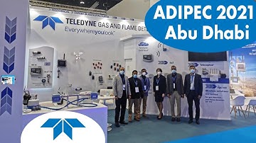 Teledyne Gas and Flame Detection at Adipec 2021