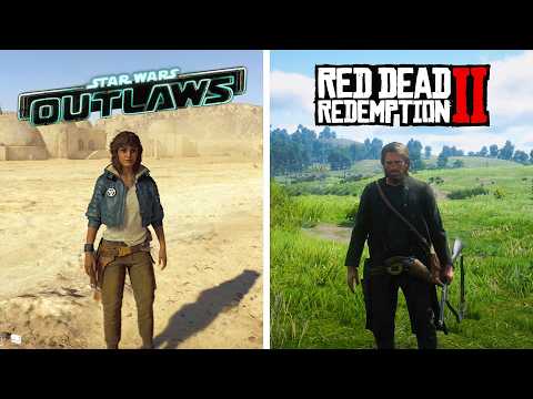kein Name: Outlaws vs Red Dead Redemption 2 | Physics and Details Comparison