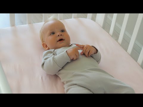 Простыня на резинке 100х70 см (90х70 см) | HAPPY BABY