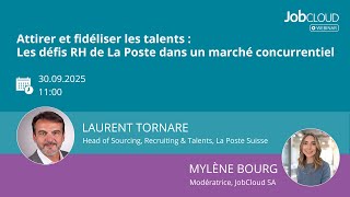 Webinar - Attracting and Retaining Talent: La Poste's HR Challenges in a Competitive Market screenshot 5