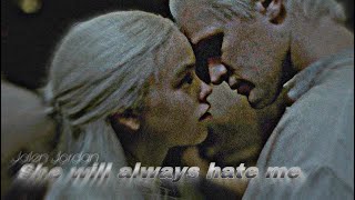 Daemon & Rhaenyra | She will always hate me. [1x04]