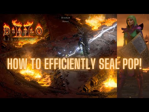 Diablo 2 Resurrected - Most efficient way to seal pop in the Chaos Sanctuary!