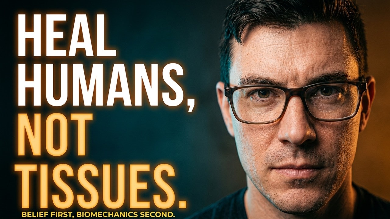 Chronic Pain Requires Belief First, Biomechanics Second