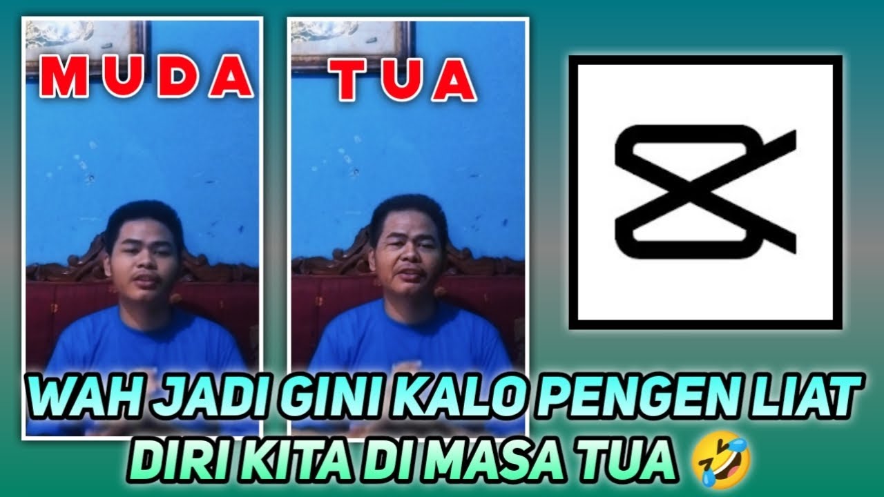 Cara Edit Wajah Terlihat Tua Di Capcut !!! YouTube