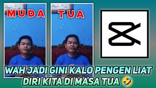 Cara Edit Wajah Terlihat Tua Di Capcut !!!