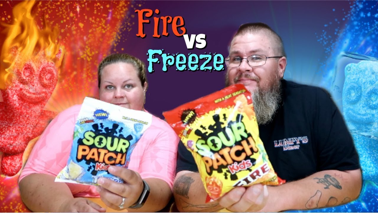 Taste Test Tuesday || New Sour Patch Kids || Fire and Freeze