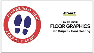 How to Install Vinyl Floor Graphics on Carpet and Hard Flooring