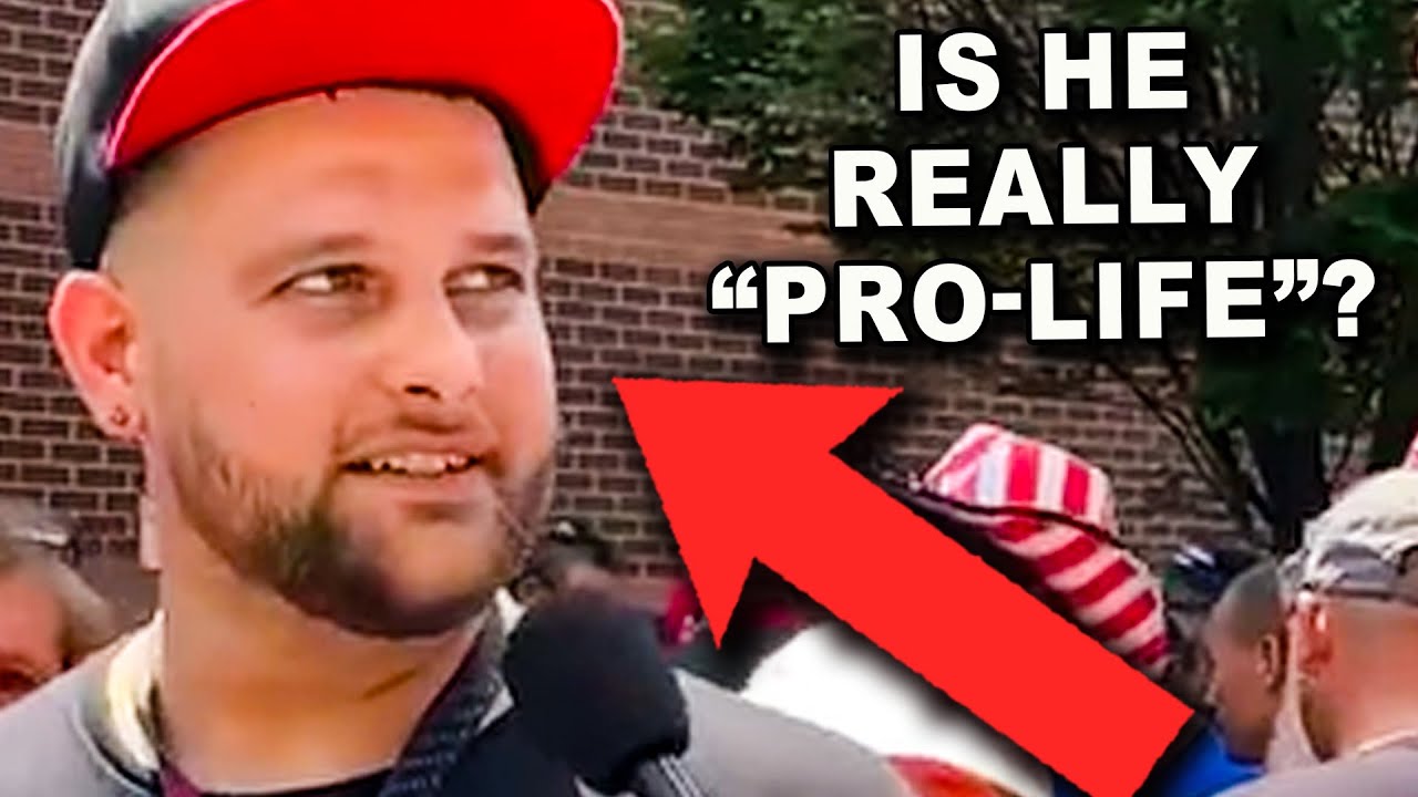 Pro-Lifer FREEZES During Interview; Can't Comprehend Simple Truth