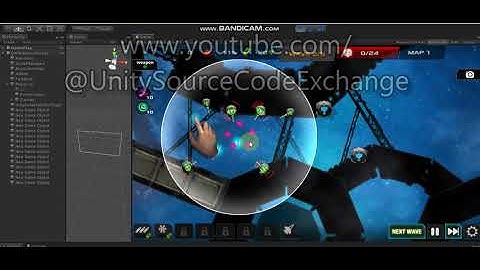 Strategy - Galaxy Glow Defense - Unity Source Code for Sale