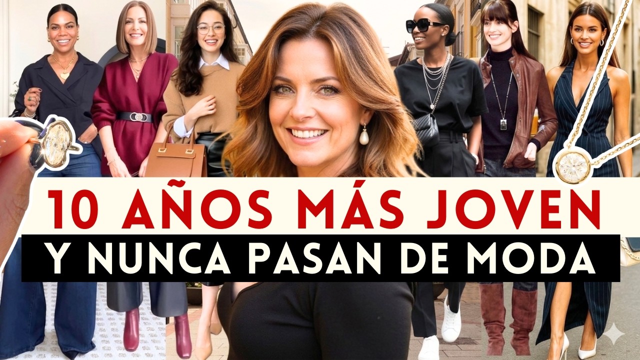 🔴10 Años Más Joven con Tendencias 2026 Que Nunca Pasan de Moda | Mia Moda
