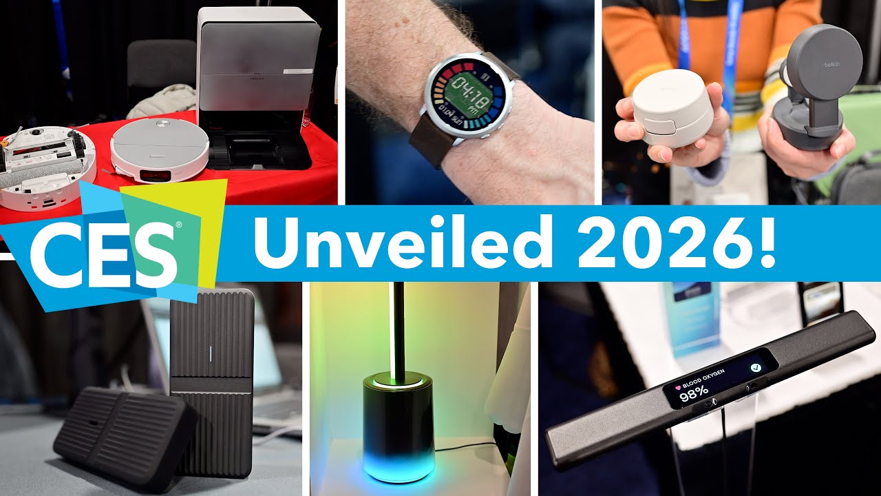 The Best Gear & Gadgets From CES Unveiled 2026! | 10:46 | AppleInsider | 807K subscribers | 243,595 views | January 5, 2026