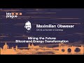 Maximilian Obwexer — Mining the Future: Bitcoin and Energy Transformation (BTC Prague 2024 Keynote)