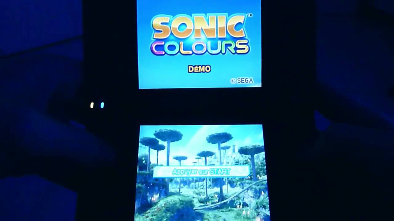 Sonic Colours DS Demo on Euro Nintendo Channel - Sonic Retro