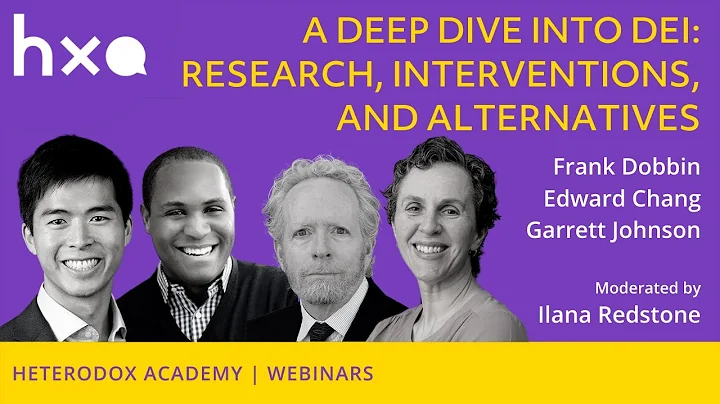 A Deep Dive into DEI: Research, Interventions, and...