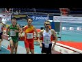 800m final run for M50 (by Mark Symes) in WMACI 2019 Torun, 28.03.2019