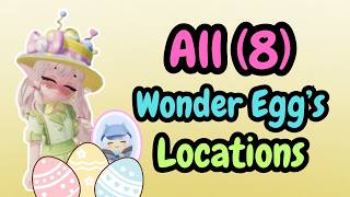 Heartopia🩷| ALL 8 Wonder Egg Locations | Quick Full Guide