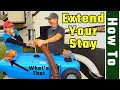 How to use a portable waste Tote / Blue Boy (RV Living Full Time) 4K