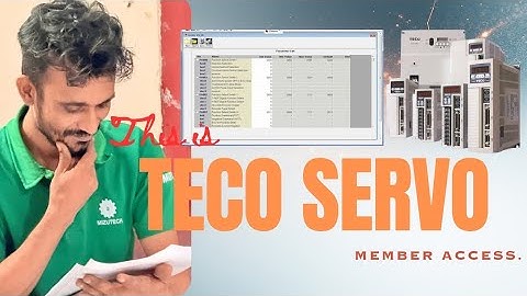 Teco Servo Drive Installation & Free Software Tutorial | Step-by-Step Guide @MIZUTECH 