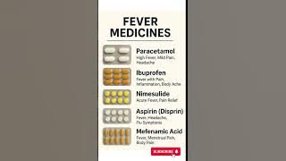 Fever Medicines #fevermedicine #medicine #medical #information