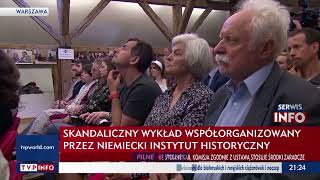 Kłamstwa i obrażanie Polaków na wykładzie historycznym w Niemieckim Instytucie Historycznym