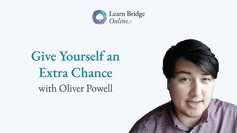 Give Yourself an Extra Chance - with Oliver Powell