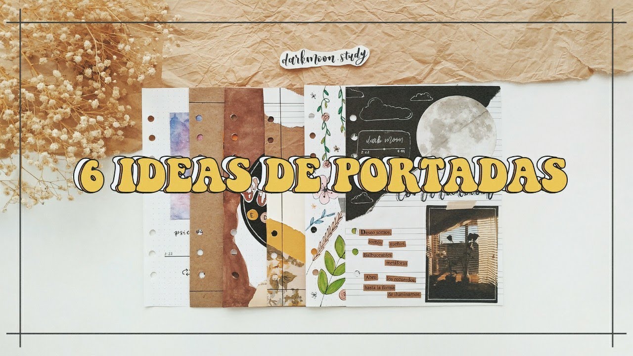 6 IDEAS DE PORTADAS AESTHETIC // regreso a clases - thptnganamst.edu.vn