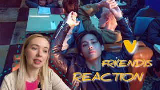 РЕАКЦИЯ V - FRI(END)S | REACTION TAEHYUNG