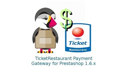 TicketRestaurant Payment Gateway for Prestashop 1.6.x