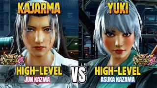 Tekken 8 S3 – KAJARMA (Jun Kazama) vs YUKI (Asuka Kazama) – T8 High Level Gameplay