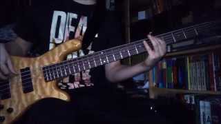 Video thumbnail of "Lower Than Atlantis - Words Don't Come So Easily (bass cover)"