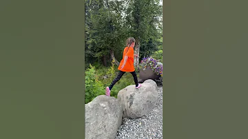 Cute Girl Jilana Playing Outdoors After School In Alaska Fun Fresh Air JilanaInUSA Shorts 