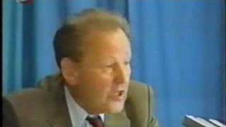 Milouš Jakeš 1989 Červený hrádek - ekonomické otázky, sestřih