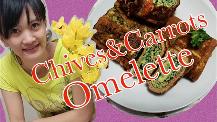 How to cook Omelette || Chives and Carrots Omelett...