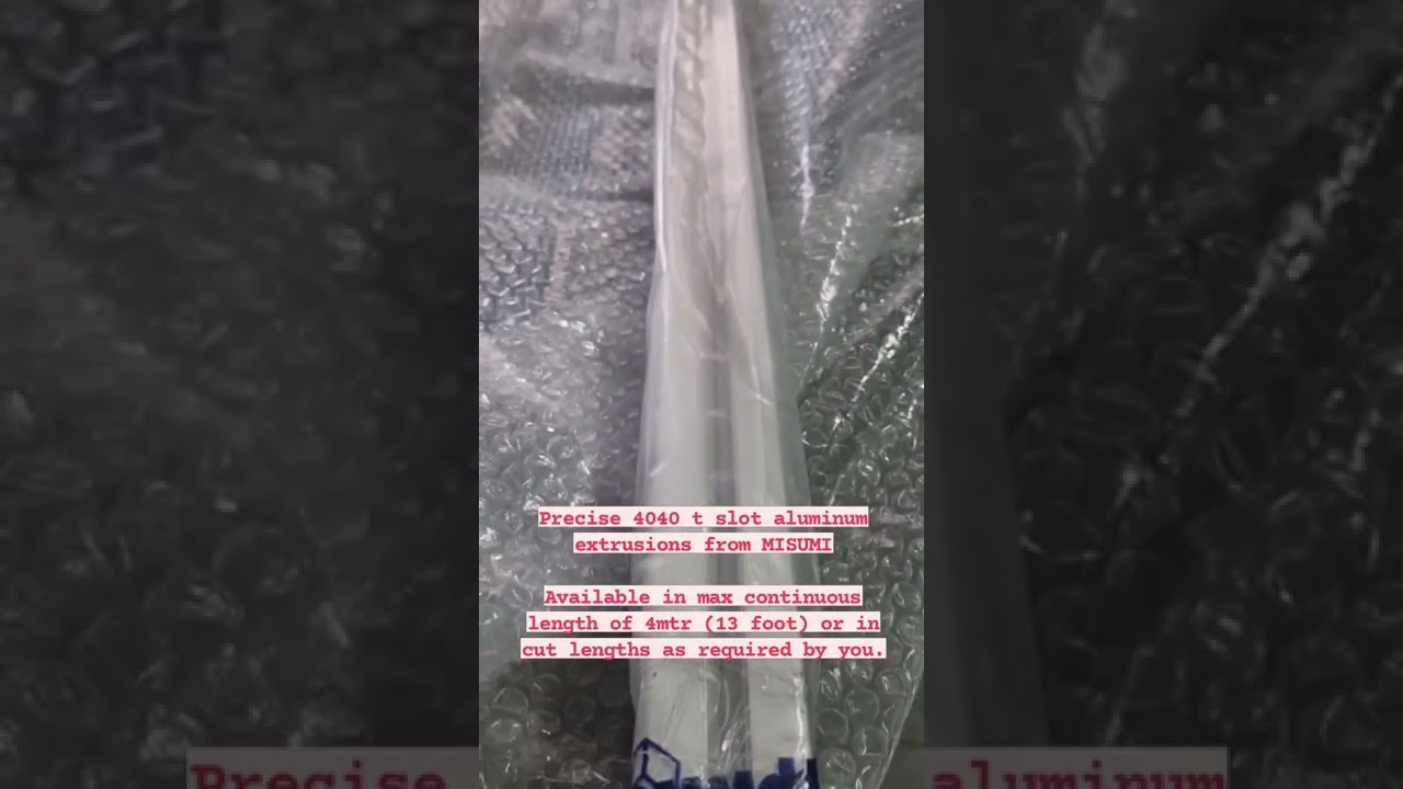 Aluminium-Extrusionsprofil 4080 T Mit Schlitz, 2000 Mm, Silber – Für 3D-Drucker, CNC & Rahmenbau