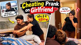Cheating prank on Girlfriend 😱 || ये मैंने क्या कर दिया 💔😭 || MD Pranks || Manish &amp; Diya Pranks