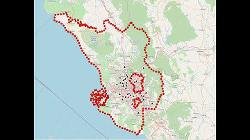 QGIS Case Study #1 Weighted Average Distance  for Optimal Location - Klang Valley scenario