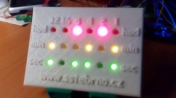 Binary clock with Arduino and RTC DS1302