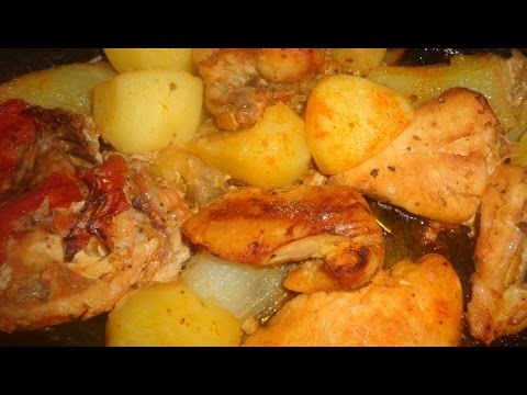 Vídeo: A receita mais deliciosa de frango com legumes no forno