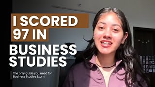 I scored 97 in business studies and this is how!!!😍 | Gunjan Sachdeva